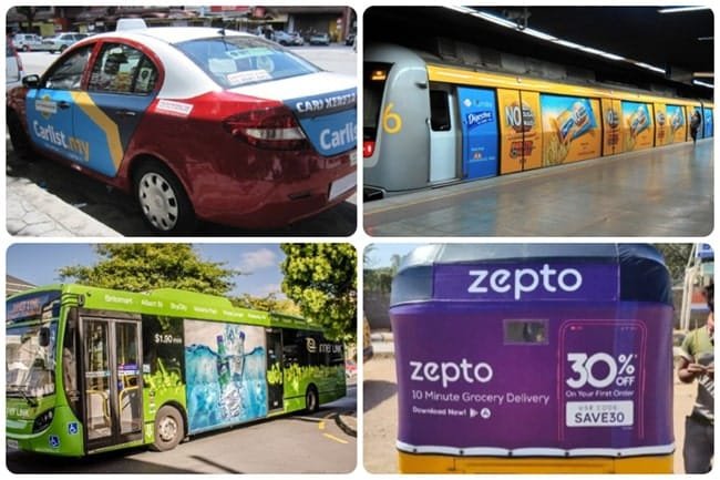 transit advertising company