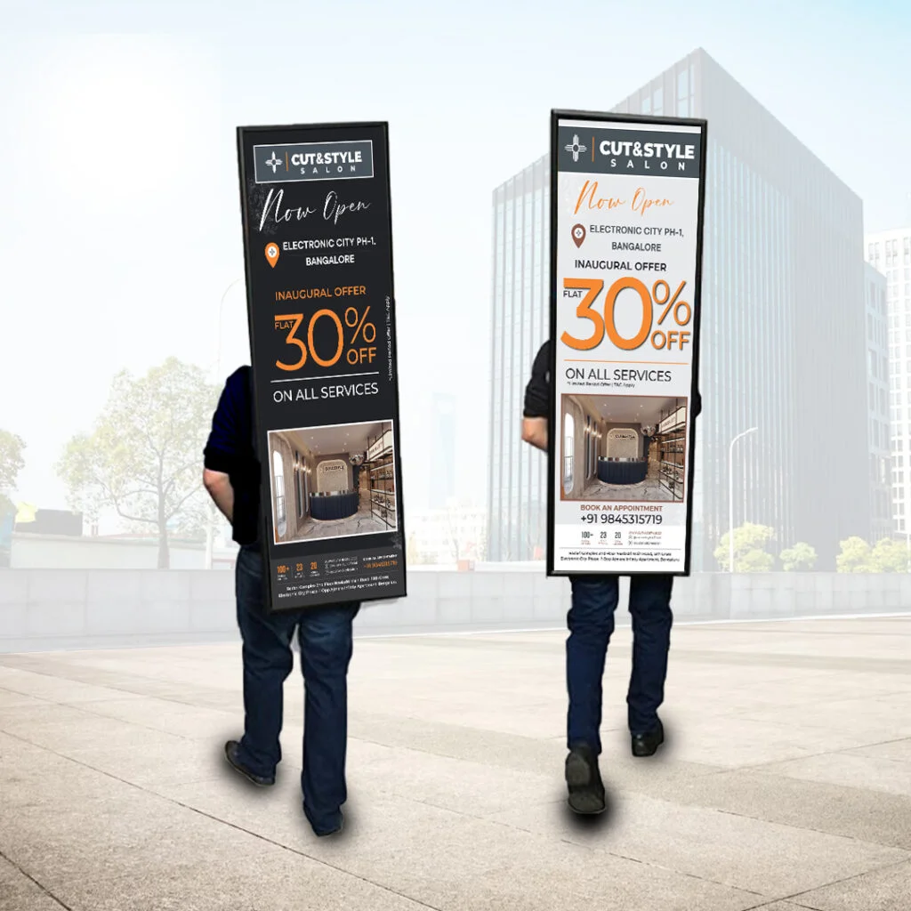 "Look Walker Advertising by ACME Advertising Co. - Engaging, high-visibility mobile ads for maximum brand exposure in high-footfall areas. Ideal for promotions, events, and retail campaigns."