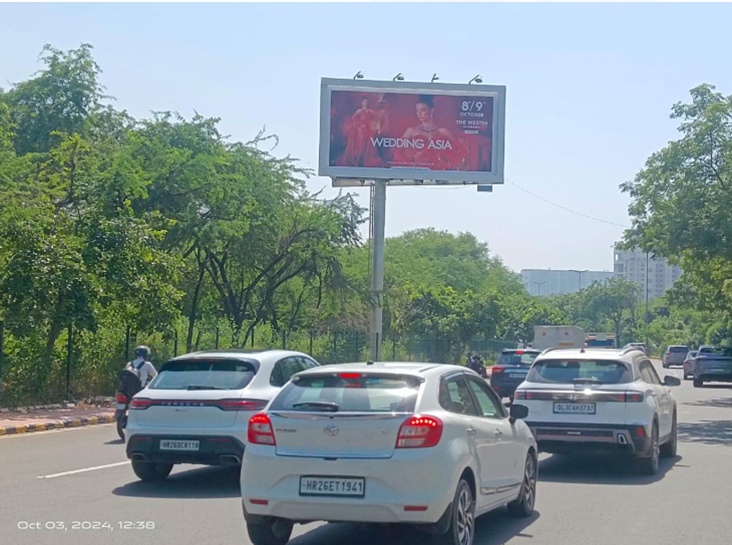 Large outdoor hoardings displayed on busy streets in Delhi, showcasing creative brand advertisements installed by top hoarding advertising companies. Large outdoor hoardings displayed on busy streets in Delhi, showcasing creative brand advertisements installed by top hoarding advertising companies.
