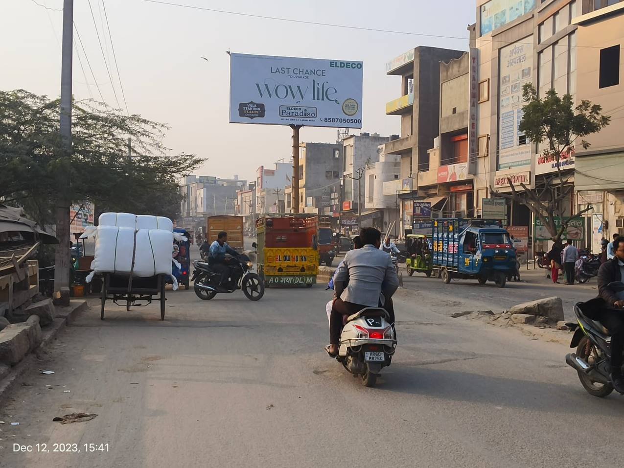 High-impact billboard ad by a Billboard Advertising Companies in Haryana showcasing brand visibility on a busy highway.