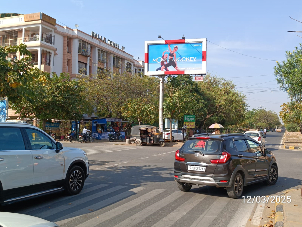 Highway Hoarding Advertising Companies in Rajasthan showcasing a large outdoor billboard promoting a brand along a busy national highway.