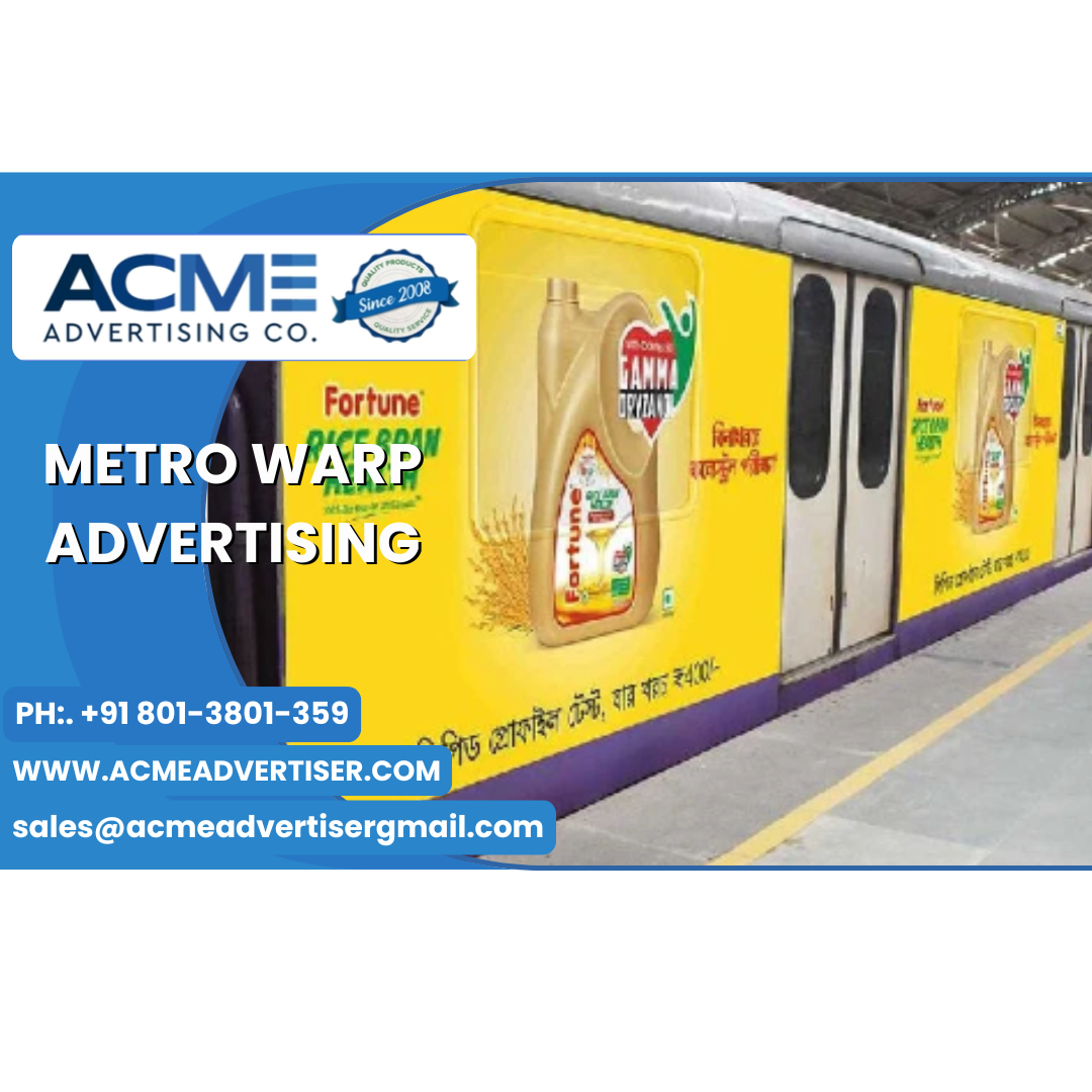 metro warp advertising