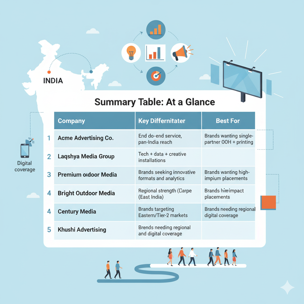 Brands wanting single partner OOH + printing