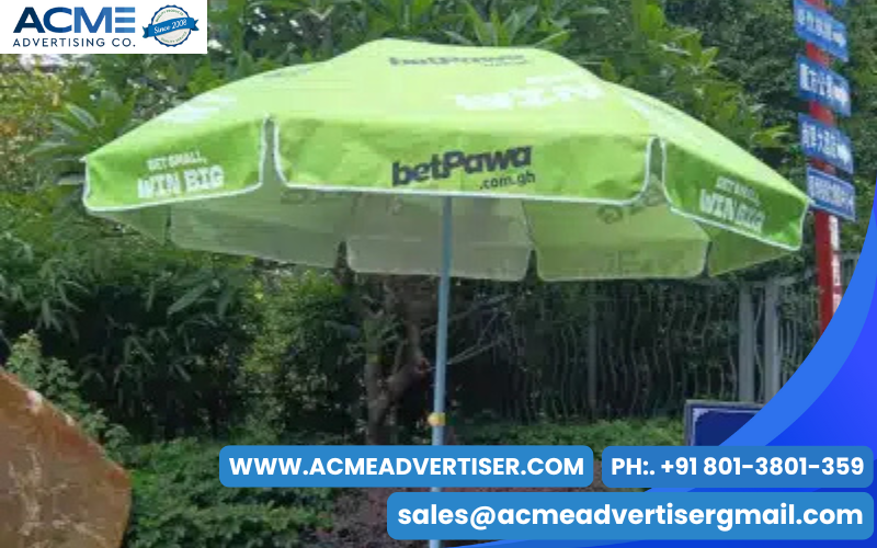 Strengthen your brand recall with Acme’s durable promotional umbrellas