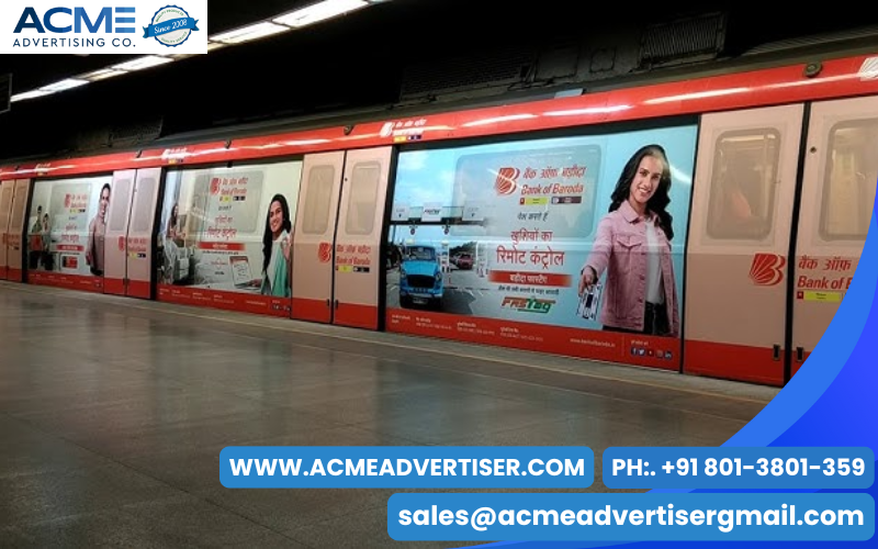 Turn daily commutes into lasting impressions with Acme’s metro branding expertise