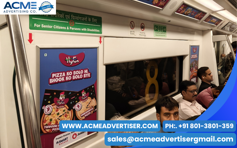 Make every metro ride a reminder of your brand with Acme Advertising Co.’s strategic advertising solutions
Metro Advertising
