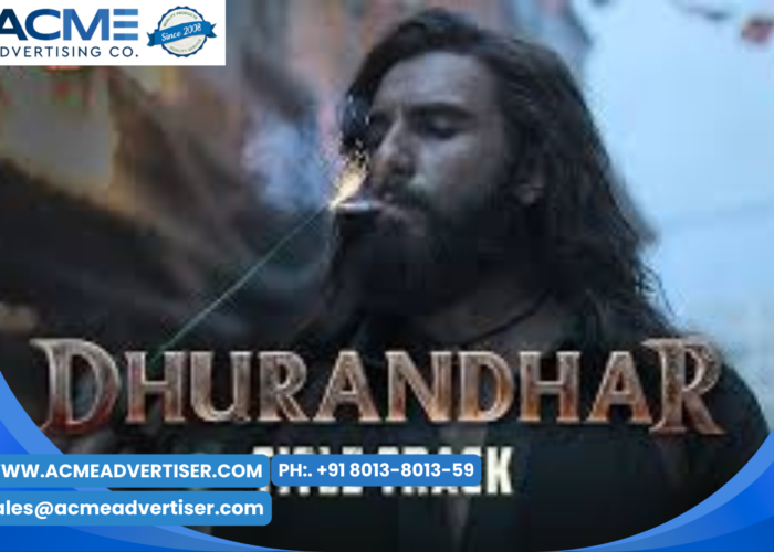 Dhurandhar cinema advertising with Acme advertising co. Dhurandhar cinema advertising with Acme advertising co.