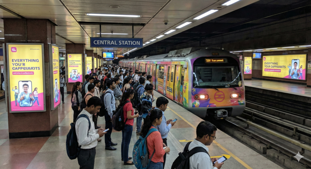 Metro Train Branding