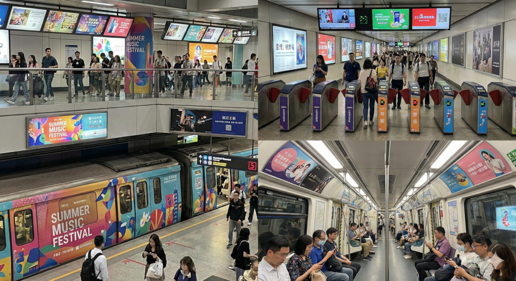 Metro Train Branding