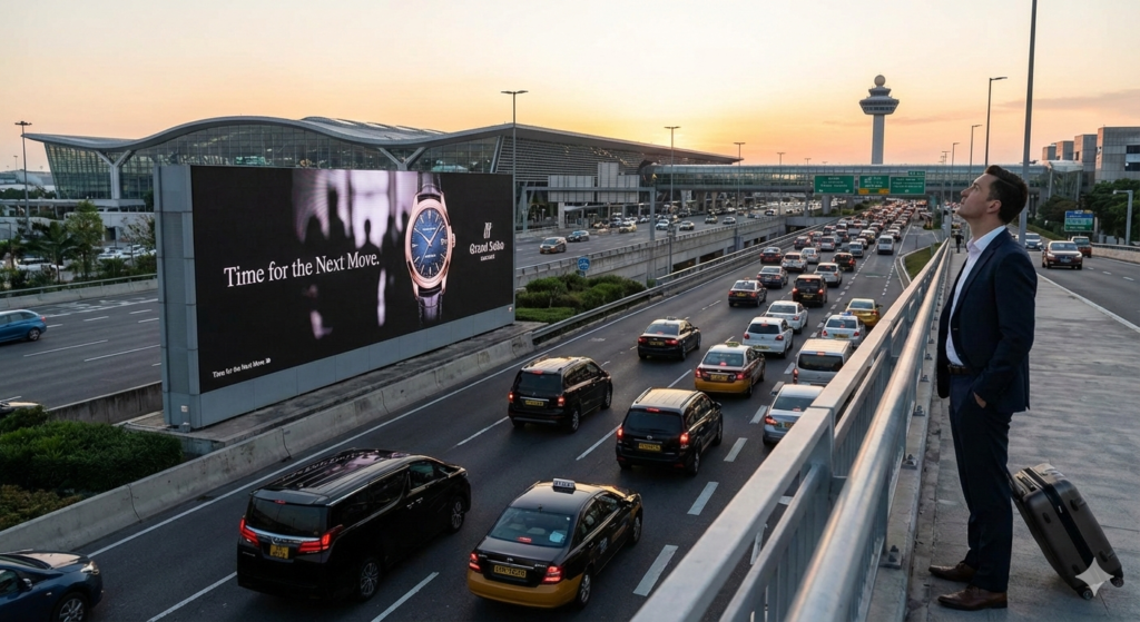Why Billboard Ads Near Airports Are a Strategic Power Move