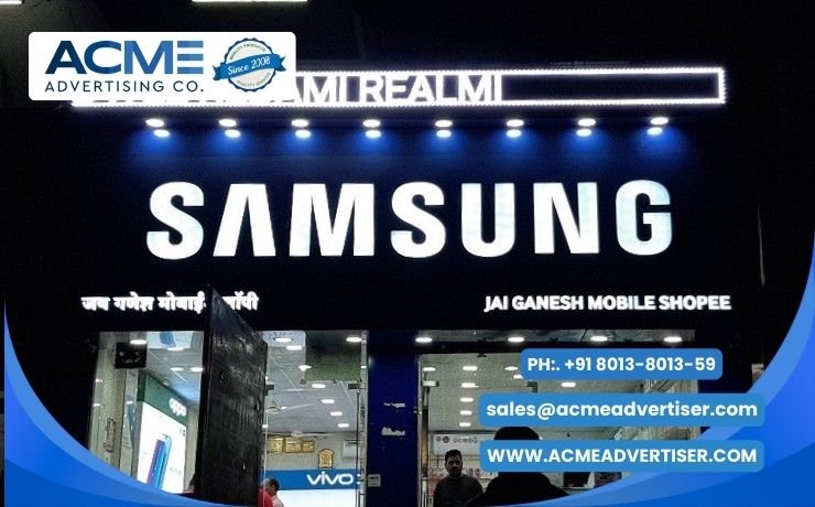 Glow Sign Board Advertising