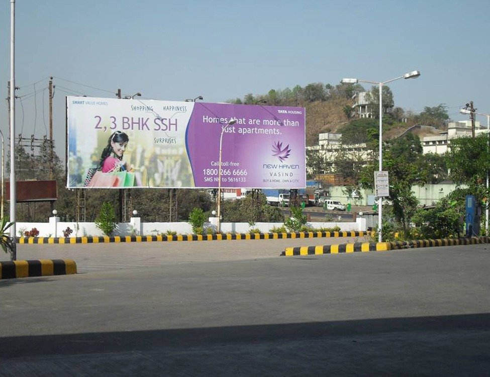 Billboard advertising services highlighting residential property projects on prominent outdoor sites