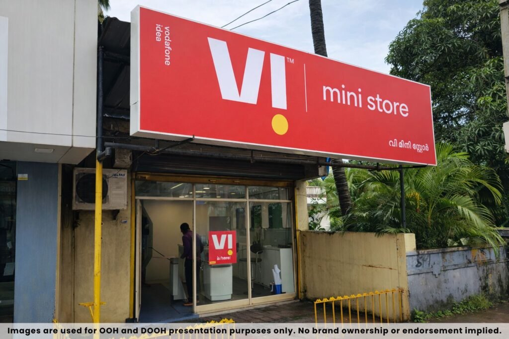 glow sign board telecom retail outdoor branding acme advertising