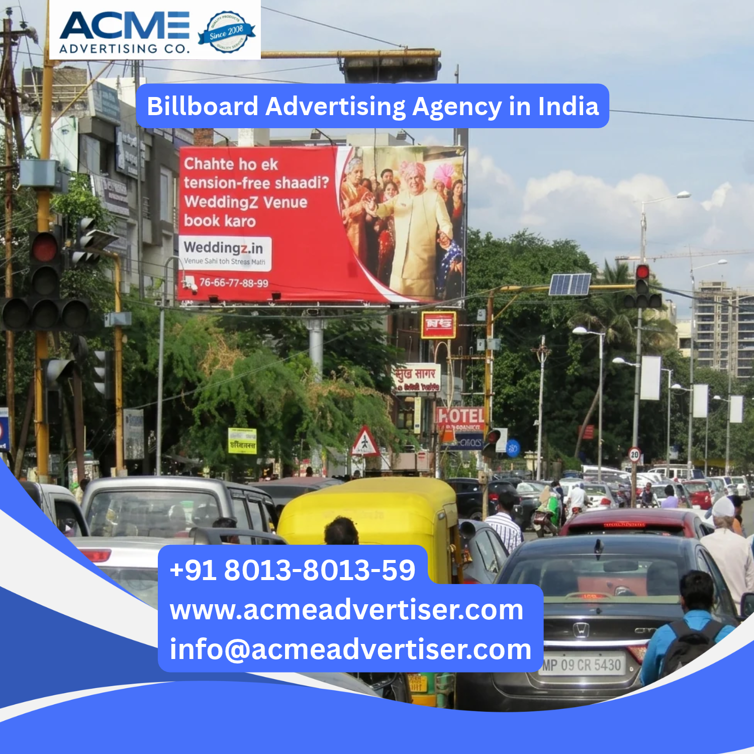 Billboard Advertising Agency in India boosts brand visibility & local awareness.