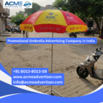 Promotional umbrella advertising company in India for custom branded umbrellas